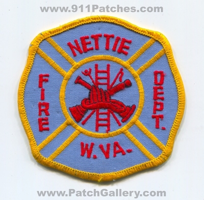 Nettie Fire Department Patch (West Virginia)
Scan By: PatchGallery.com
Keywords: dept. w.va.