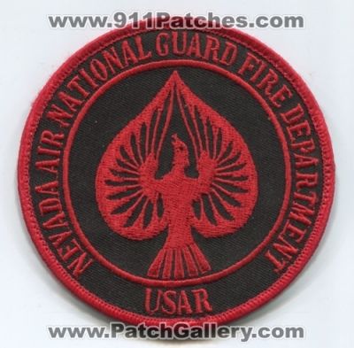 Nevada Air National Guard Fire Department USAR (Nevada)
Scan By: PatchGallery.com
Keywords: ang dept. usaf military urban search and & rescue