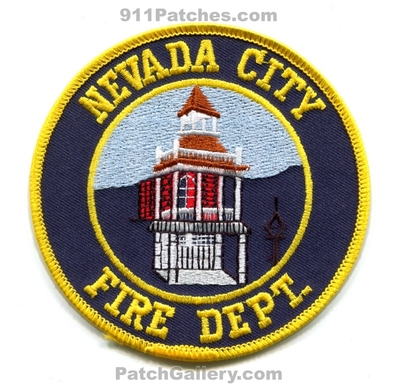Nevada City Fire Department Patch (California)
Scan By: PatchGallery.com
Keywords: dept.