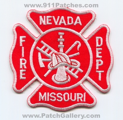 Nevada Fire Department Patch (Missouri)
Scan By: PatchGallery.com
Keywords: dept.
