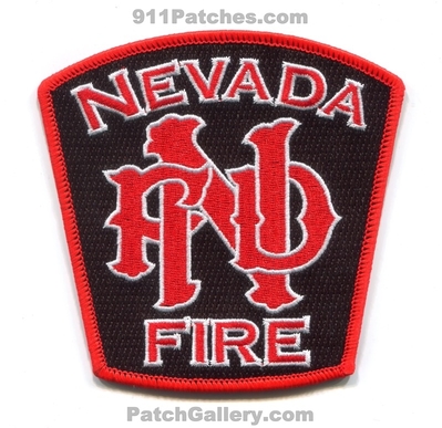Nevada Fire Department Patch (Missouri)
Scan By: PatchGallery.com
[b]Patch Made By: 911Patches.com[/b]
Keywords: dept.