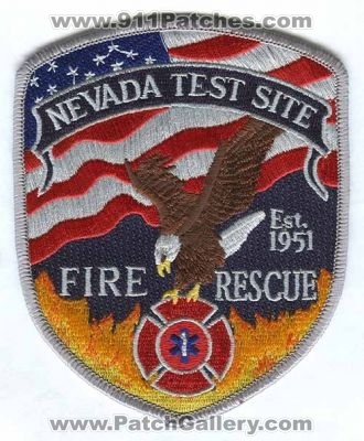 Nevada Test Site Fire Rescue Department Patch (Nevada)
Scan By: PatchGallery.com
Keywords: dept. national security site nnss proving grounds united states department of energy doe