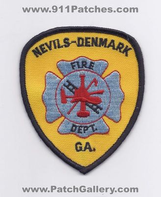 Nevils-Denmark Fire Department (Georgia)
Thanks to Paul Howard for this scan.
Keywords: dept. ga.