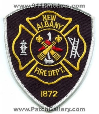 New Albany Fire Department (Indiana)
Scan By: PatchGallery.com
Keywords: dept.
