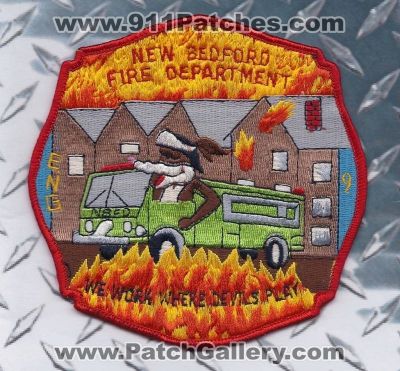 New Bedford Fire Department Engine 9 (Massachusetts)
Thanks to Paul Howard for this scan.
Keywords: dept. nbfd