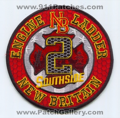 New Britain Fire Department Station 2 Patch (Connecticut)
Scan By: PatchGallery.com
Keywords: Dept. NBFD N.B.F.D. Engine Ladder Company Co. Southside