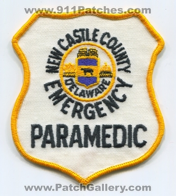New Castle County Emergency Paramedic EMS Patch (Delaware)
Scan By: PatchGallery.com
Keywords: co. ambulance