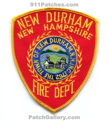 New Durham Fire Department Patch (New Hampshire)
Scan By: PatchGallery.com
Keywords: the town of dept. inc 1792