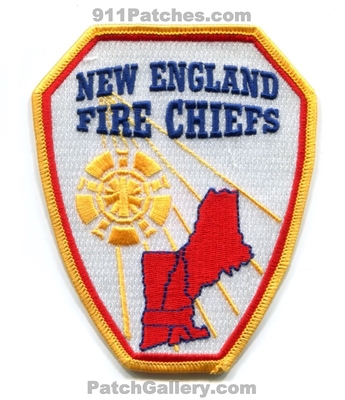 New England Association of Fire Chiefs Division of IAFC Patch (Connecticut) (Massachusetts) (Maine) (New Hampshire) (Rhode Island) (Vermont)
Scan By: PatchGallery.com
Keywords: assoc. assn. div. international