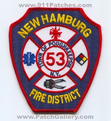 New Hamburg Fire District 53 Town of Poughkeepsie Patch (New York)
Scan By: PatchGallery.com
Keywords: dist. department dept. n.y.