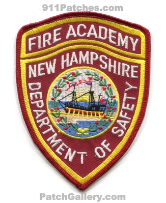 New Hampshire Department of Safety Fire Academy Patch (New Hampshire)
Scan By: PatchGallery.com
Keywords: dept.
