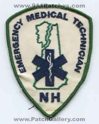 New Hampshire Emergency Medical Technician EMT Patch (New Hampshire)
Scan By: PatchGallery.com
Keywords: state certified ems