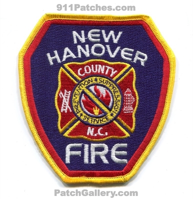 New Hanover County Fire Department Patch (North Carolina)
Scan By: PatchGallery.com
Keywords: co. dept. prevention suppression service