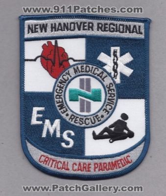New Hanover Regional Medical Center Emergency Medical Services Rescue Critical Care Paramedic (North Carolina)
Thanks to Paul Howard for this scan.
Keywords: ems