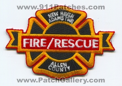 New Haven Adams Township Allen County Fire Rescue Department Patch (Indiana)
Scan By: PatchGallery.com
Keywords: twp. co. dept.