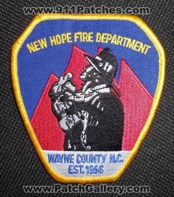 New Hope Fire Department (North Carolina)
Thanks to Matthew Marano for this picture.
Keywords: dept. wayne county n.c.