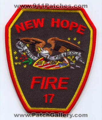 New Hope Fire Department Patch (North Carolina)
Scan By: PatchGallery.com
Keywords: dept. 17 life safety & and rescue