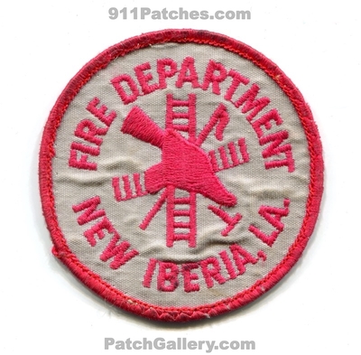 New Iberia Fire Department Patch (Louisiana)
Scan By: PatchGallery.com
Keywords: dept.