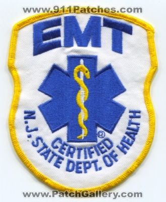 New Jersey State Certified EMT (New Jersey)
Scan By: PatchGallery.com
Keywords: n.j. nj dept. department of health ems