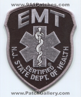 New Jersey State Department of Health Certified EMT Patch (New Jersey)
Scan By: PatchGallery.com
Keywords: nj. dept. emergency medical technician e.m.t. ems services