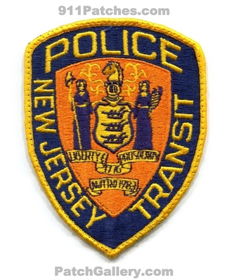 New Jersey State Transit Police Department Patch (New Jersey)
Scan By: PatchGallery.com
Keywords: dept.