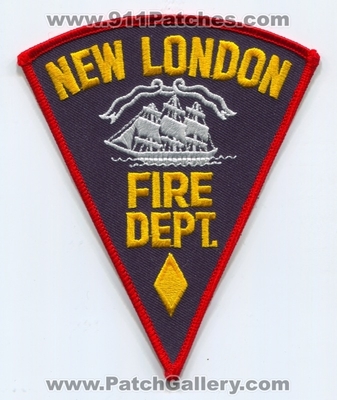 New London Fire Department Patch (Connecticut)
Scan By: PatchGallery.com
Keywords: dept.