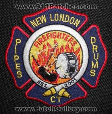 New London Fire Department FireFighters Pipes Drums (Connecticut)
Thanks to Matthew Marano for this picture.
Keywords: dept. ct