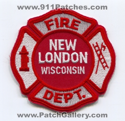 New London Fire Department Patch (Wisconsin)
Scan By: PatchGallery.com
Keywords: dept.