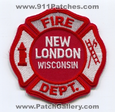 New London Fire Department Patch (Wisconsin)
Scan By: PatchGallery.com
Keywords: dept.