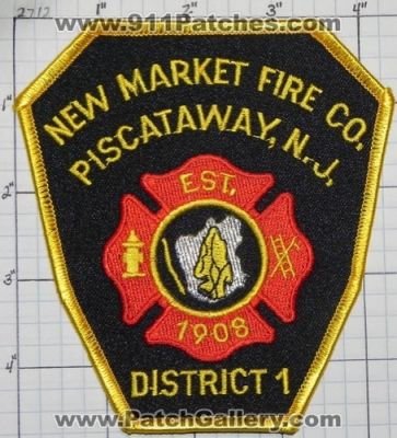 New Market Fire Company District 1 (New Jersey)
Thanks to swmpside for this picture.
Keywords: co. piscataway n.j.