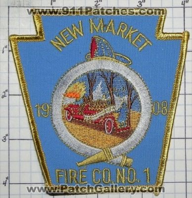 New Market Fire Company Number 1 (Pennsylvania)
Thanks to swmpside for this picture.
Keywords: co. no. #1 department dept.