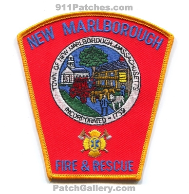 New Marlborough Fire and Rescue Department Patch (Massachusetts)
Scan By: PatchGallery.com
Keywords: town of & dept. incorporated 1759