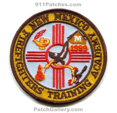 New Mexico Firefighters Training Academy Patch (New Mexico)
Scan By: PatchGallery.com
Keywords: fire department dept. school