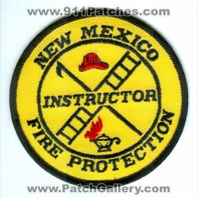 New Mexico State Fire Protection Instructor (New Mexico)
Scan By: PatchGallery.com
Keywords: academy