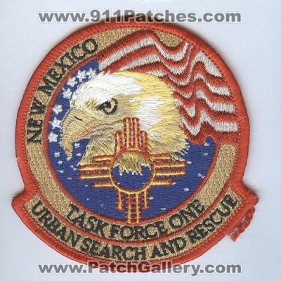 New Mexico Urban Search and Rescue Task Force One (New Mexico)
Thanks to Brent Kimberland for this scan.
Keywords: 1 usar