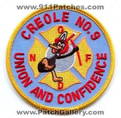 New Orleans Fire Department Engine 9 (Louisiana)
Scan By: PatchGallery.com
Keywords: dept. nofd n.o.f.d. creole no. number #9 union and confidence