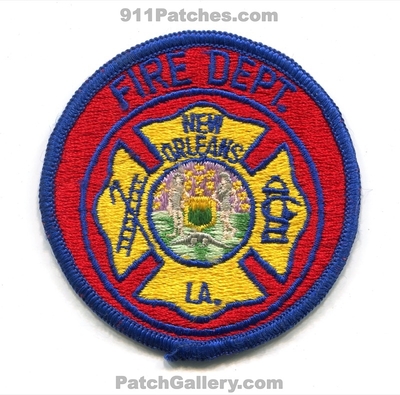 New Orleans Fire Department Patch (Louisiana)
Scan By: PatchGallery.com
Keywords: dept. nofd la.