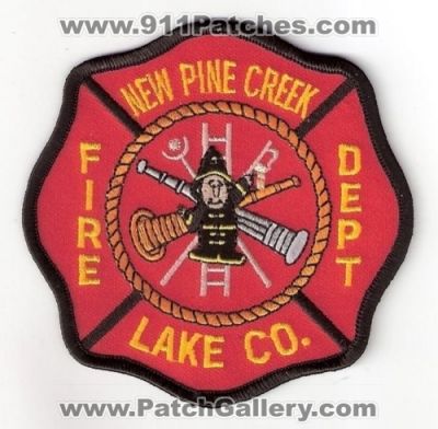 New Pine Creek Fire Department (Oregon)
Thanks to Bob Brooks for this scan.
Keywords: dept. lake co. county