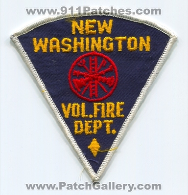 New Washington Volunteer Fire Department Patch (Indiana)
Scan By: PatchGallery.com
Keywords: vol. dept.