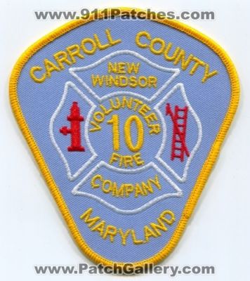 New Windsor Volunteer Fire Company 10 Patch (Maryland)
Scan By: PatchGallery.com
Keywords: vol. co. number no. #10 carroll county