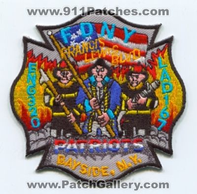 New York City Fire Department FDNY Engine 320 Ladder 167 (New York)
Scan By: PatchGallery.com
Keywords: of dept. f.d.n.y. company co. station eng320 lad167 francis lewis blvd bayside n.y.