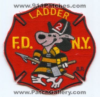 New York City Fire Department FDNY Ladder 2 (New York)
Scan By: PatchGallery.com
Keywords: of dept. f.d.n.y. company station snoopy