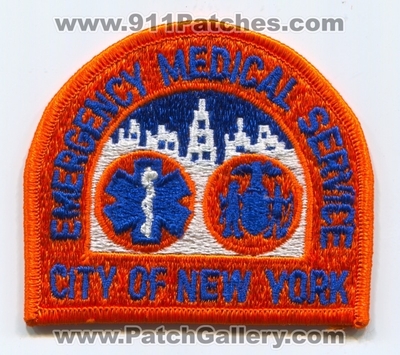 New York City Emergency Medical Services EMS Patch (New York)
Scan By: PatchGallery.com
Keywords: of e.m.s. ambulance