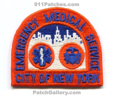 New York City Emergency Medical Services EMS Patch (New York)
Scan By: PatchGallery.com
Keywords: City of NYC E.M.S. EMT E.M.T. Technician Paramedic