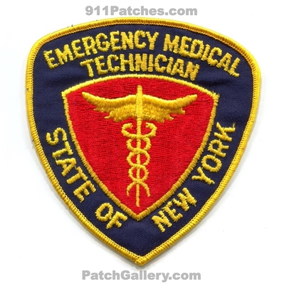 New York State Emergency Medical Technician EMT Patch (New York)
Scan By: PatchGallery.com
Keywords: of certified licensed registered e.m.t. ambulance ems