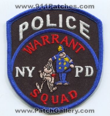 New York Police Department NYPD Warrant Squad (New York)
Scan By: PatchGallery.com
Keywords: dept. n.y.p.d. city of