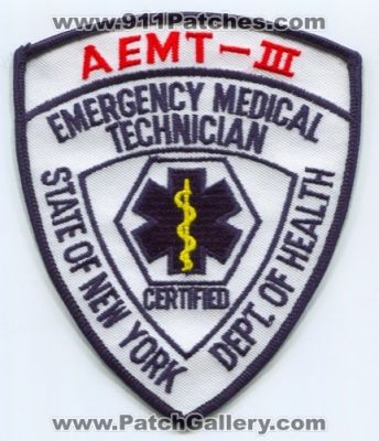 New York State EMT AEMT-III (New York)
Scan By: PatchGallery.com
Keywords: ems certified department dept. of health emergency medical technician 3 advanced