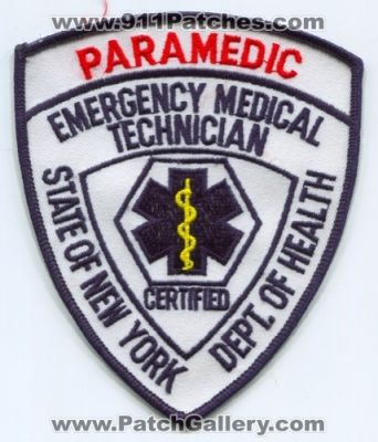 New York State EMT Paramedic (New York)
Scan By: PatchGallery.com
Keywords: ems certified department dept. of health emergency medical technician