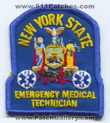 New York State Emergency Medical Technician EMT Patch (New York)
Scan By: PatchGallery.com
Keywords: ems certified