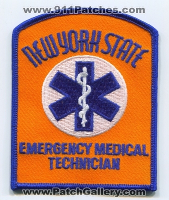 New York State Emergency Medical Technician EMT Patch (New York)
Scan By: PatchGallery.com
Keywords: ems certified